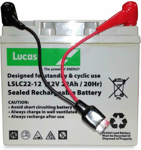Lucas 12v 22ah agm gel - 12v,
