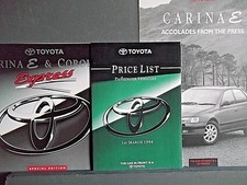TOYOTA CARINA E & COROLLA