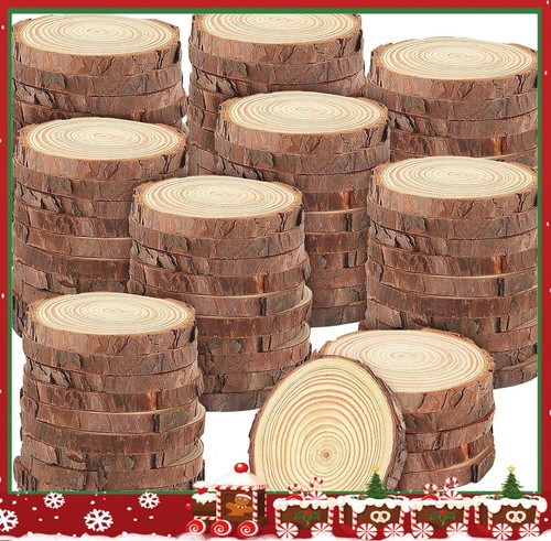 300pcs wood slices round - 300pcs,