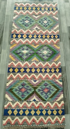 Multicolour handmade afghan - handmade,