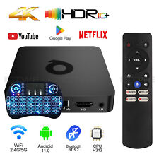 NEW Smart TV BOX Android 13 4 GB 128 GB WIFI Quad core 4K  Media Player UK 2024