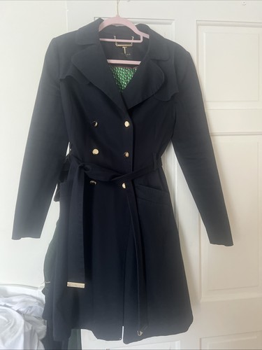 Ted baker trench coat - coat, navy