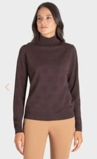 Equiline Ladies Sweater Donna Jumper - Licorice - Size Medium.