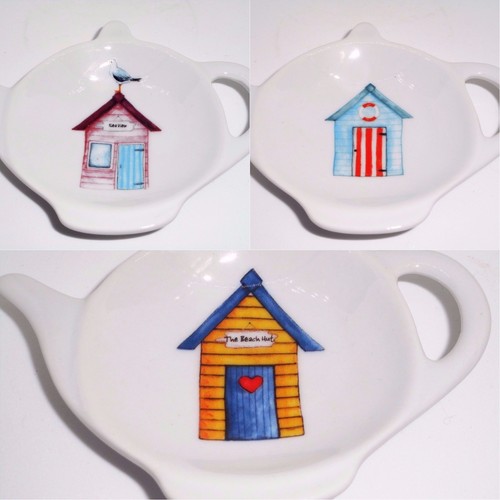 Beach huts tea - beach,