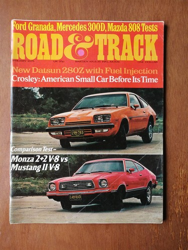 Road track magazine january - road,