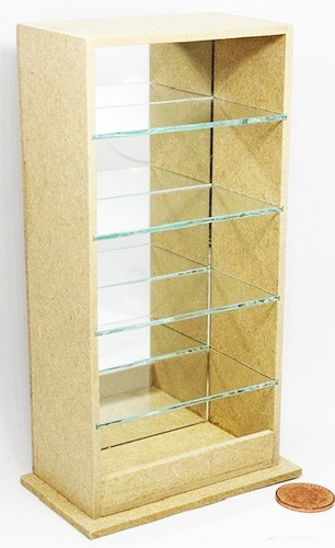 Dolls house natural finish - house,