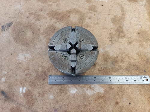 Burnerd ind jaw chuck 6 - 4,