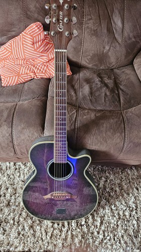 Cradter semi accoustic guitar - accoustic,