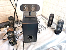 Logitech X-530 Home Theater 5.1Ch Surround System Gaming PC Speakers Boxed
