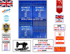 SINGER95K SCHMETZ DAX1 SIZE