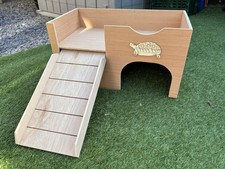 Tortoise House/castle Shelter Hide (wide Ramp And Opening) Fully Assembled