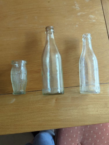 Vintage glass bottles - vintage,