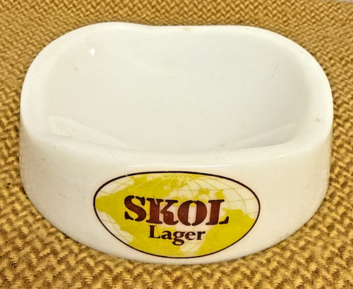 Vintage skol lager - skol, glass