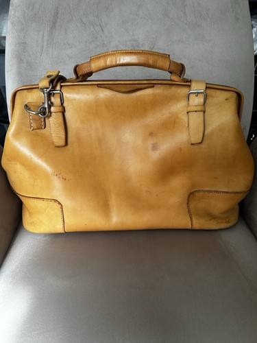 Vintage tan leather doctor - vintage,