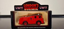 LLEDO Fire Engine Days Gone Series With Box London"s Burning Die Cast
