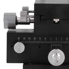 Sliding Stage Manual FineTuning Dovetail Guide Gear Rotating Translation Table