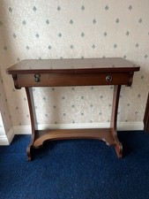 Vintage Mahogany Console Table