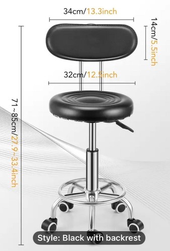 Adjustable 360 swivel stool - 360°swivel,