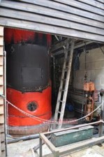 PHOTO  COCHRAN VERTICAL FIRETUBE BOILER A SOLID FUEL BOILER THIS EXAMPLE CAME FR