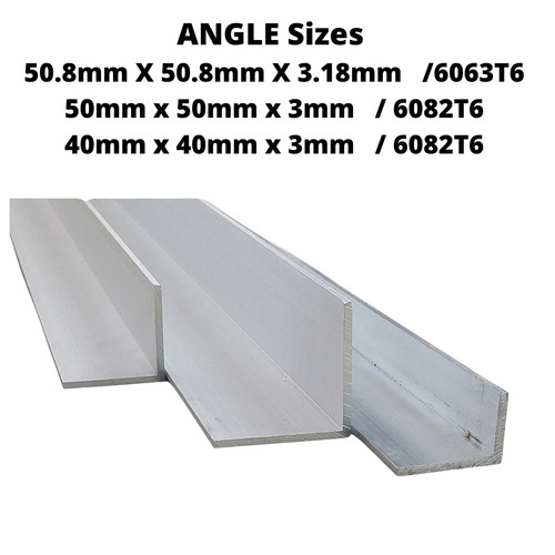 Aluminium angle equal - angle,