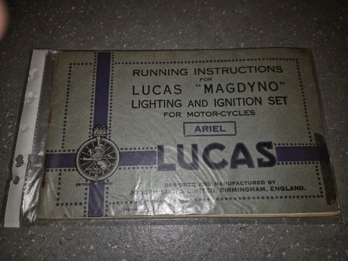 Vintage lucas magdyno lighting - vintage,