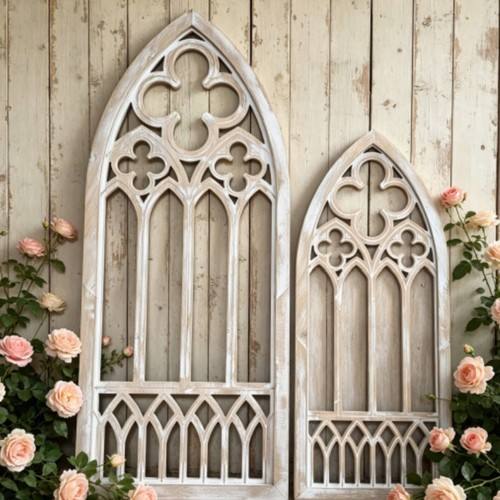 Baroque fake window - baroque, french