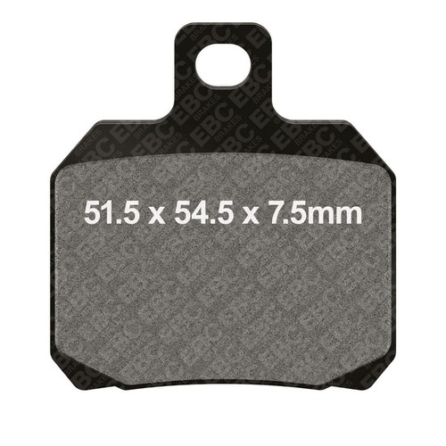 Pair brake pads ebc - pads, v