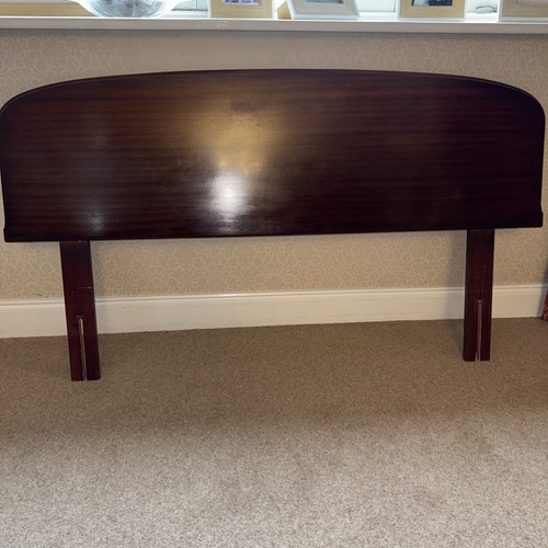 Mahogany antique headboard - antique,