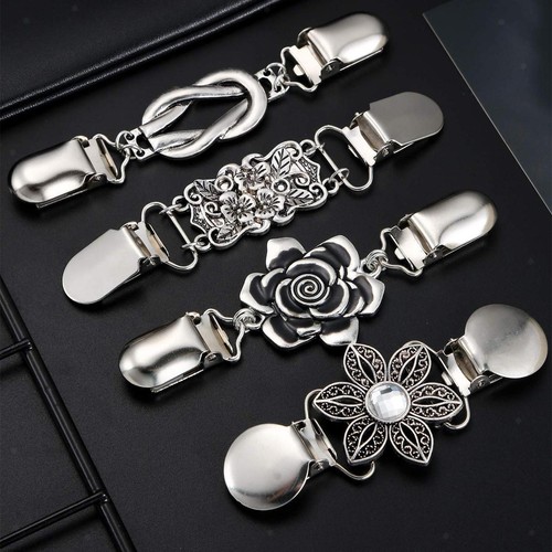 4pcs cardigan clips for - clips, women
