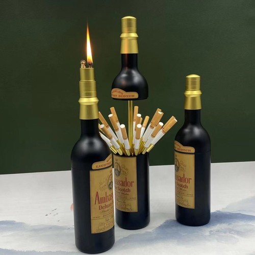 Pop wine bottle - up,