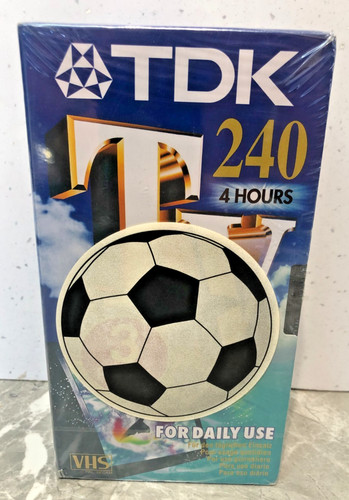 Tdk tv240 blank vhs video - blank,