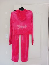 Juicy Couture Velour Track Suot Large Watermelon Color NWT