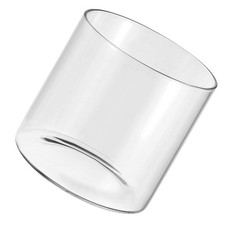 3.9x3.9" Clear Glass Cylinder