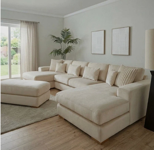 Chaise shape sofa luxury - chaise,