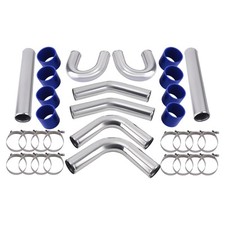 3'' 76mm Aluminium Universal Intercooler Pipe Kit For All Turbo Project Pipe Kit