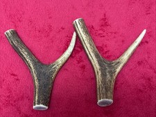 2 PIECES OF RED DEER ANTLERS