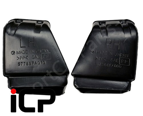 Front bumper brake cooling - front,