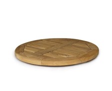 Teak 60cm Lazy Susan - Wooden