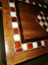 Vintage Oak Wooden Storage Box