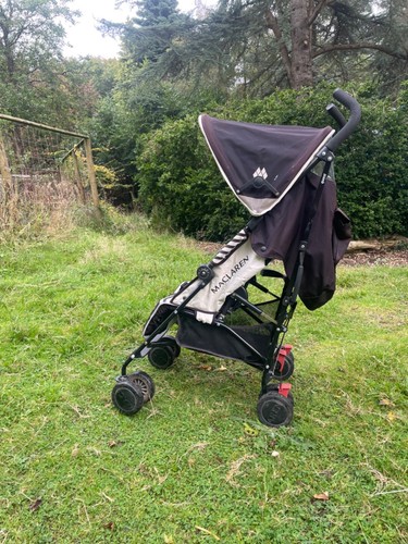 Maclaren baby buggy black and - maclaren,