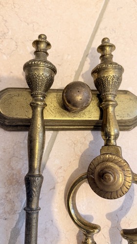 Vintage brass solid heavy - brass,