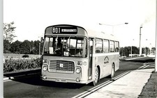 EAST KENT PNU 388R ROUTE 801 LYDD CAM - BUS PHOTO POSTCARD SIZED 