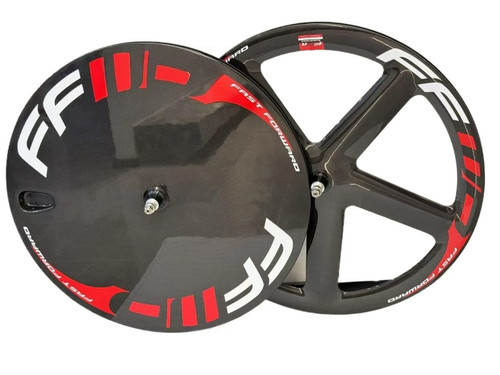 700c track road bike wheels - track/tt,