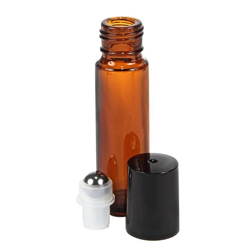 10ml amber glass roll - 10ml, roll-on
