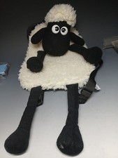 Wallace & Gromit Shaun The Sheep Woolly Backpack - Vintage Kids Retro Bag