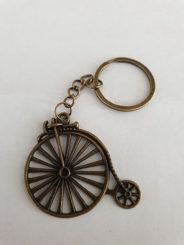 Penny farthing bike - penny, keyring