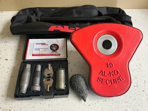 Alko caravan wheel lock - wheel,