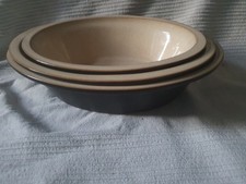 Denby Bakewell Oven Dishes x 3 Made In England