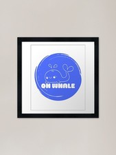 Cute Oh Whale - Kawaii Orca