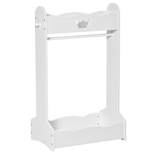 Kids clothes rail wooden - clothes,